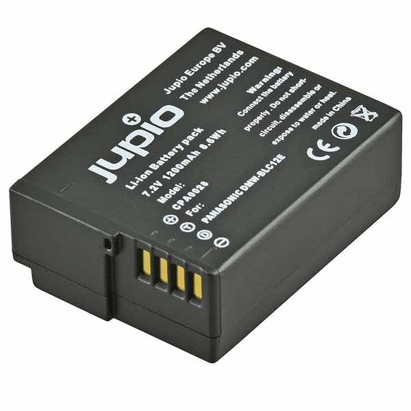 Jupio Batteria per Panasonic DMW-BLC12E Jupio Batteria per Panasonic DMW-BLC12E